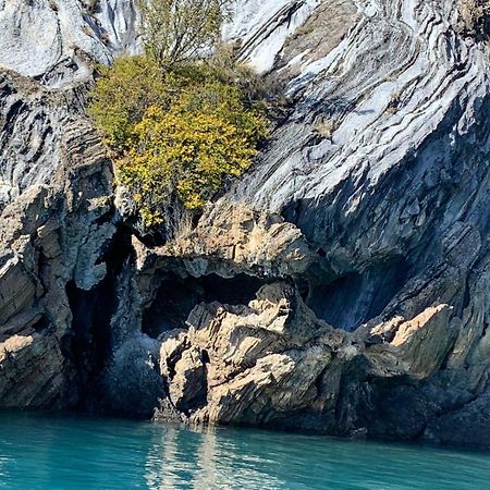 Cabana Cavernas Austral Puerto Sanchez Villa Ngoại thất bức ảnh