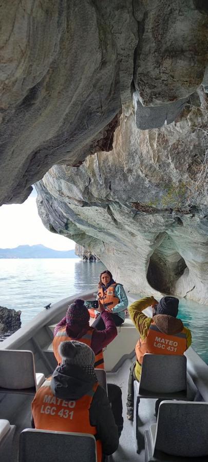Cabana Cavernas Austral Puerto Sanchez Villa Ngoại thất bức ảnh