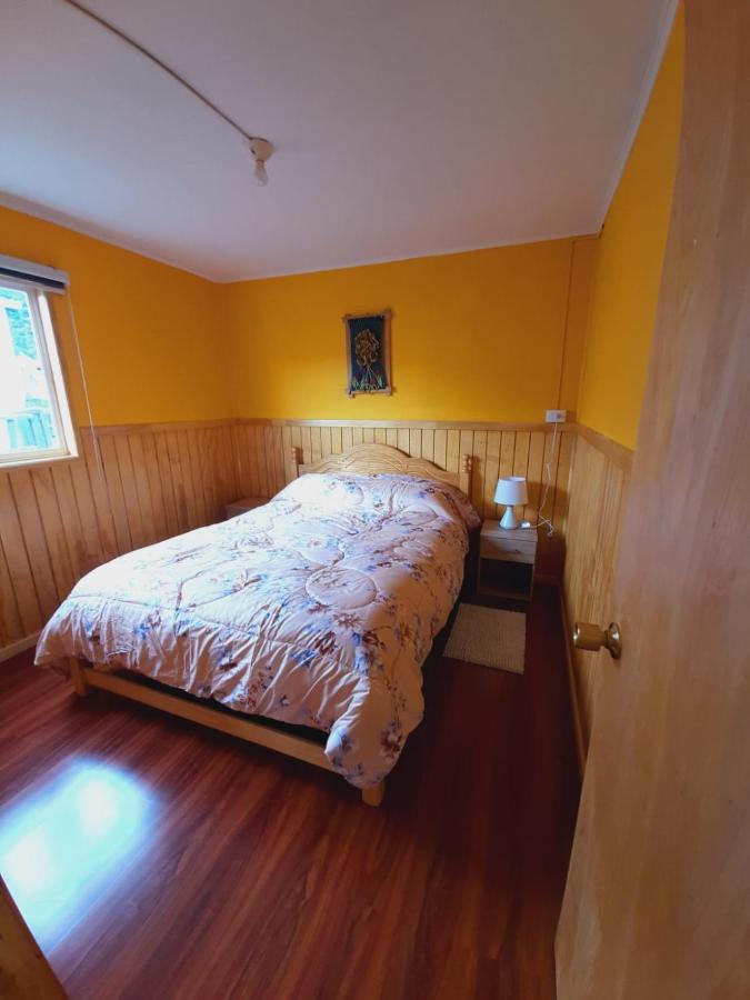Cabana Cavernas Austral Puerto Sanchez Villa Ngoại thất bức ảnh