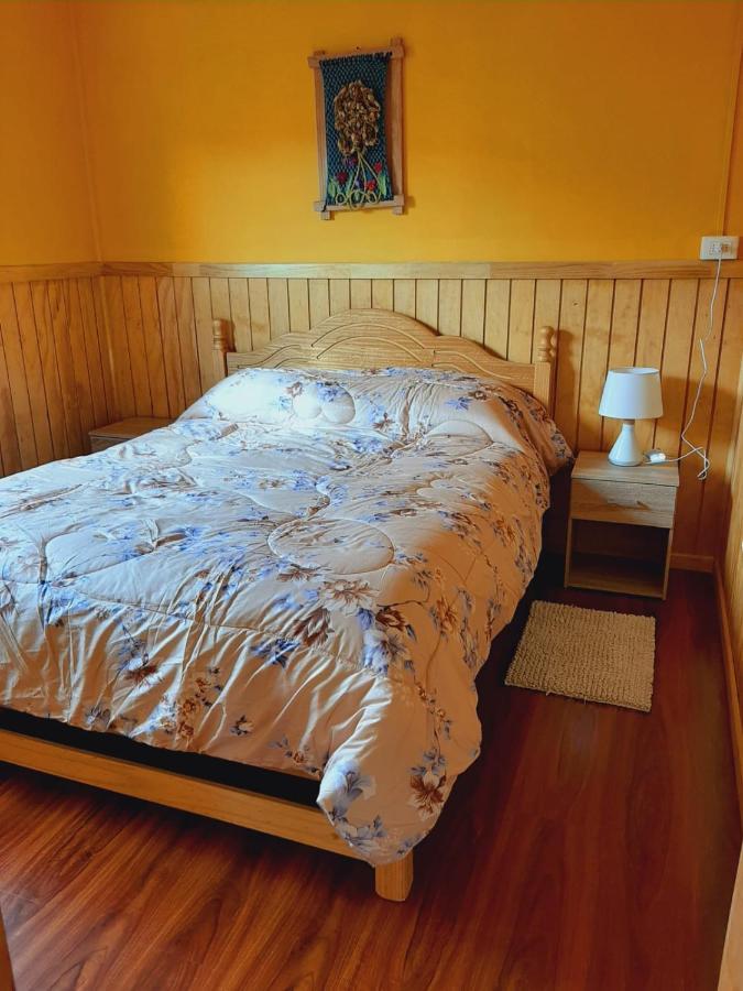 Cabana Cavernas Austral Puerto Sanchez Villa Ngoại thất bức ảnh