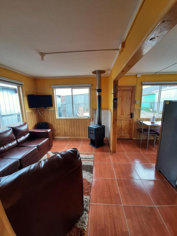 Cabana Cavernas Austral Puerto Sanchez Villa Ngoại thất bức ảnh