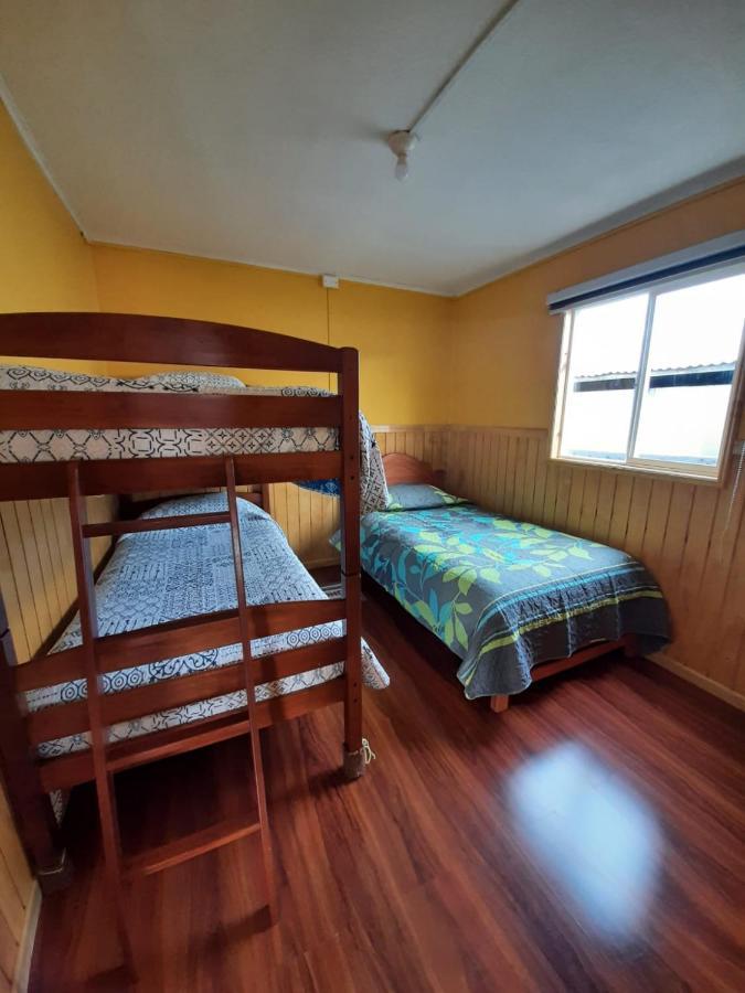 Cabana Cavernas Austral Puerto Sanchez Villa Ngoại thất bức ảnh