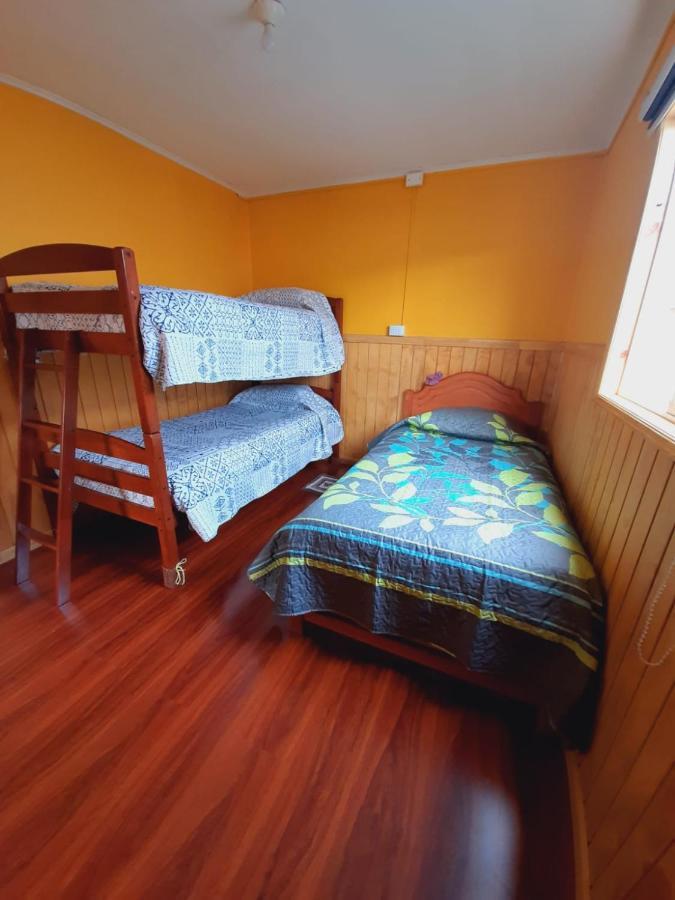 Cabana Cavernas Austral Puerto Sanchez Villa Ngoại thất bức ảnh